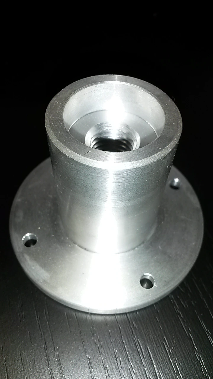 Support cylindrique à bride - ZeliTec