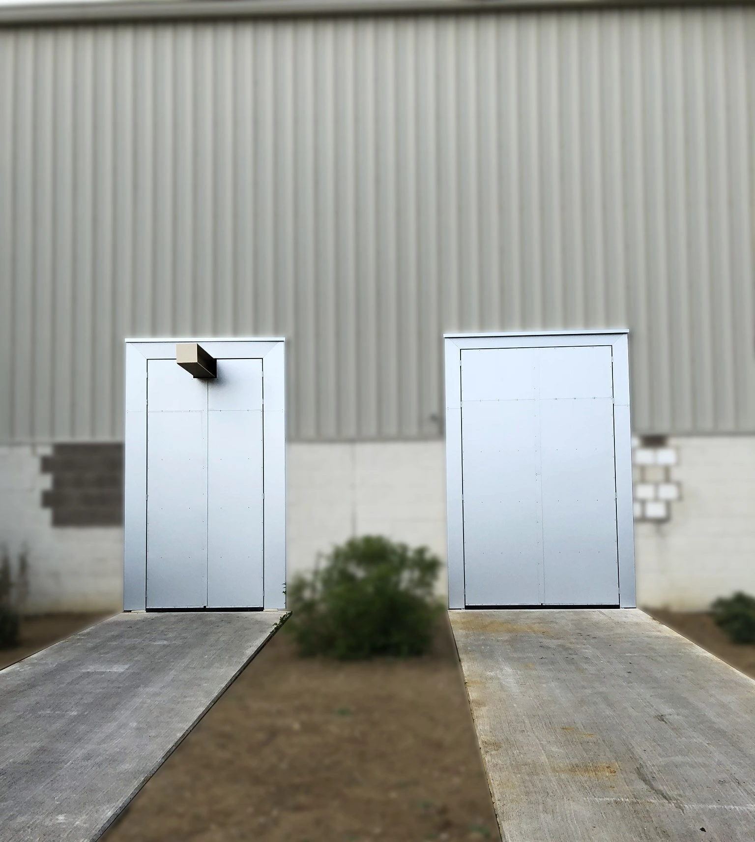 Portes en Aluminium soudées et assemblées - ZeliTec